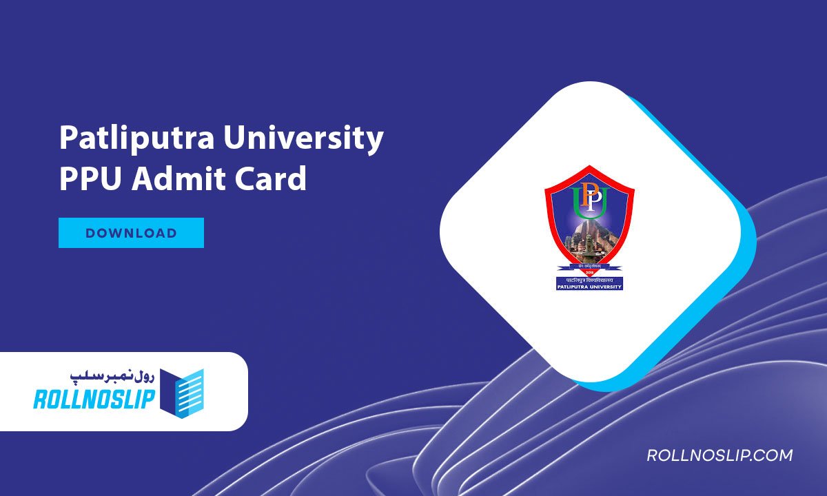 Patliputra University PPU Admit Card